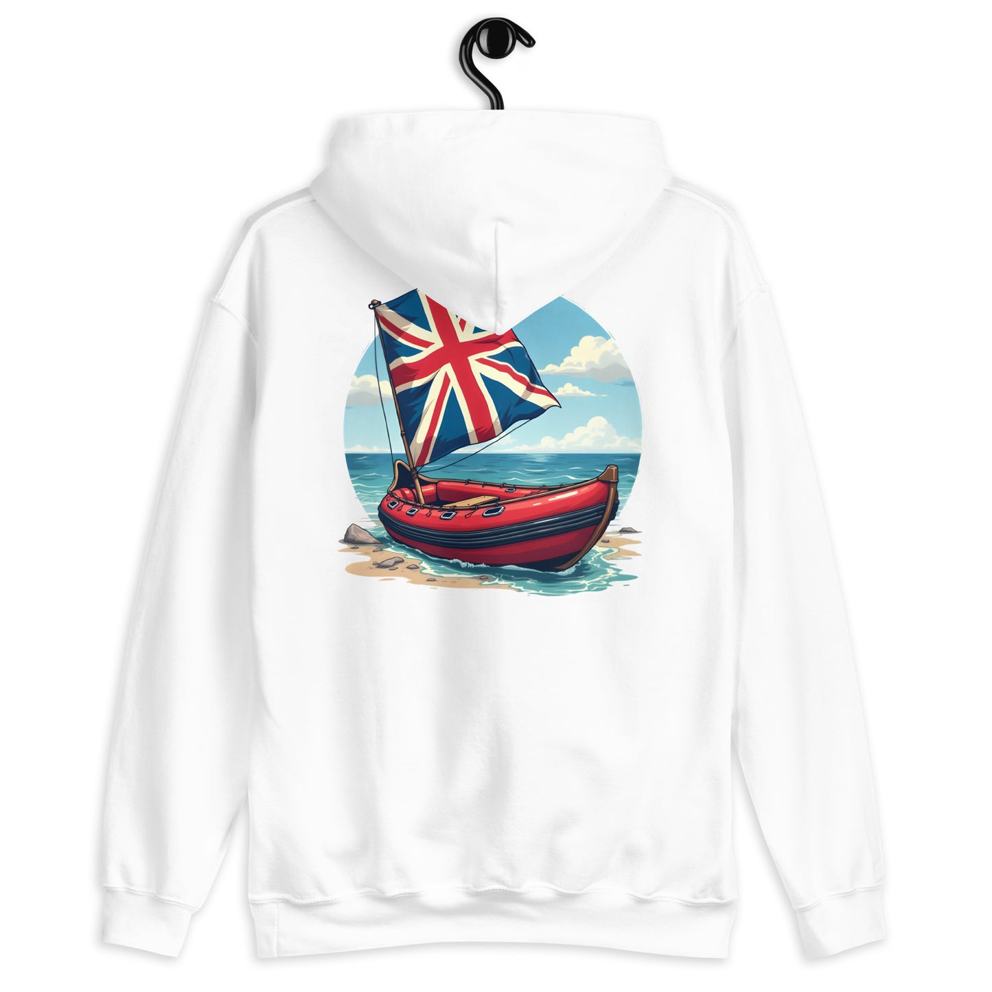 Unisex UK Beach Dinghy Hoodie