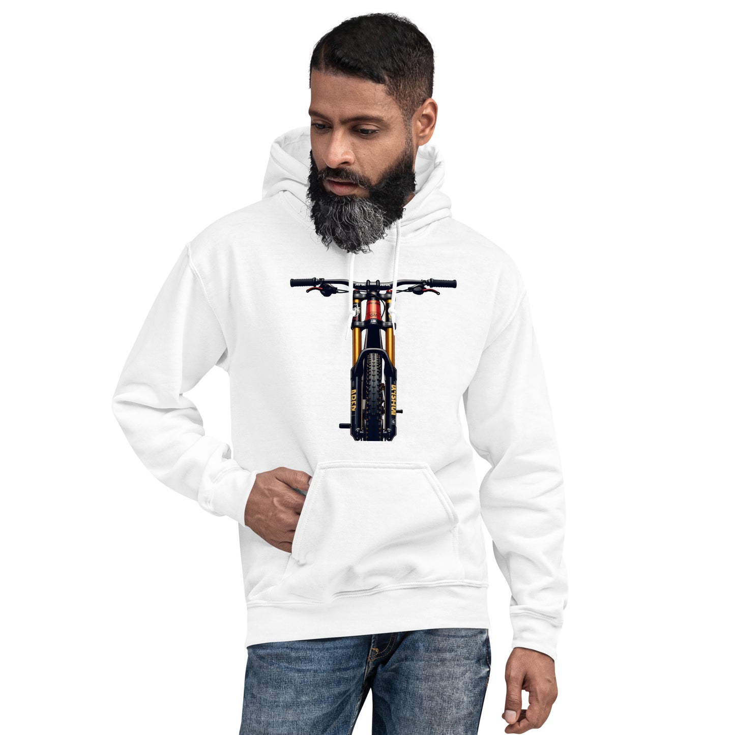 Men's DH DBL Double print Hoodie