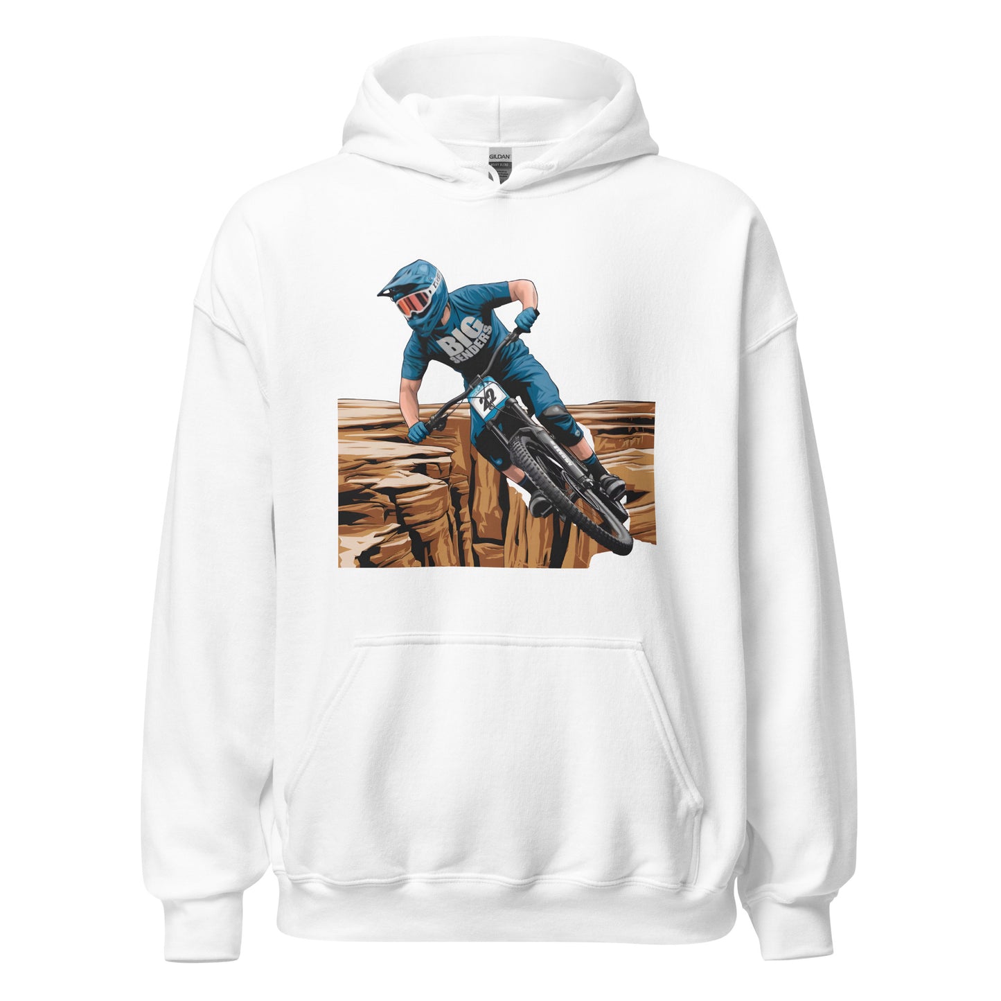 Unisex Big sender Series 2 Twin print Hoodie