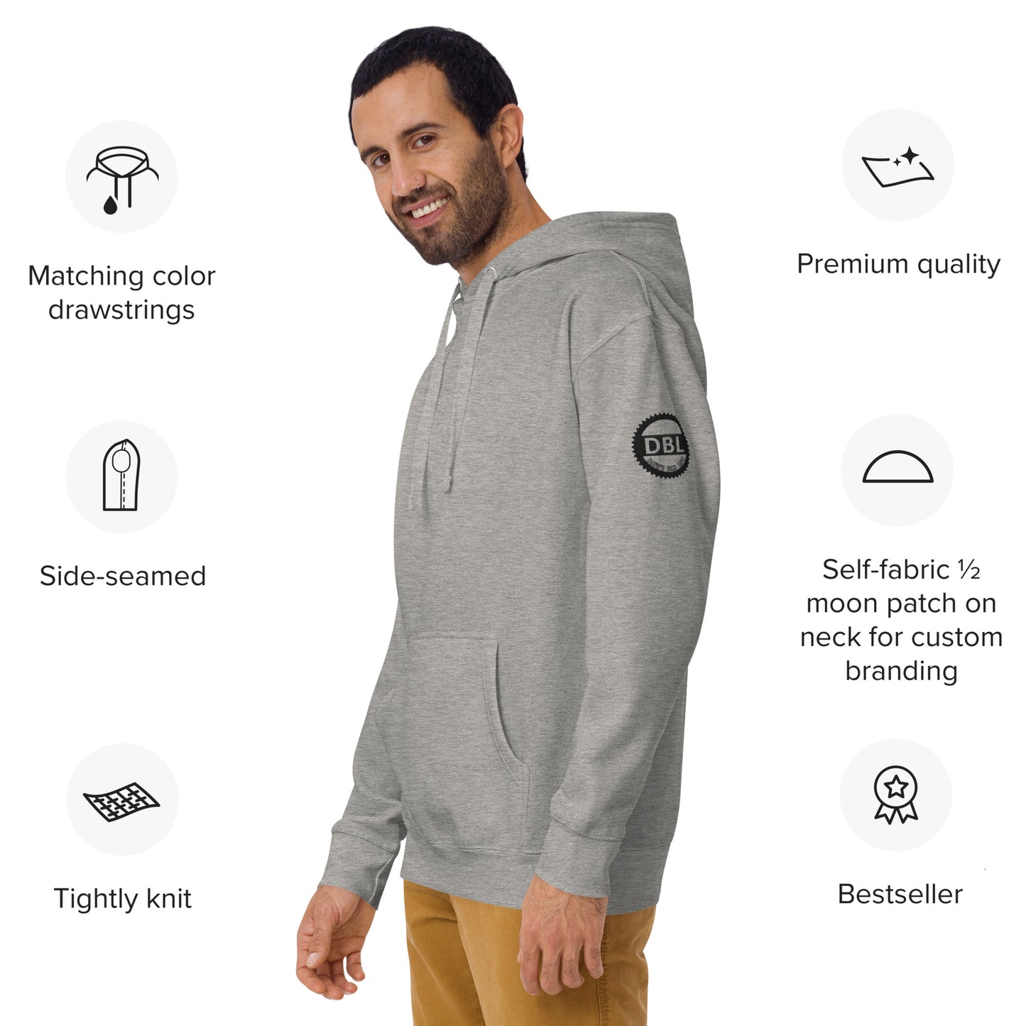 Unisex The big boys in town Hoodie