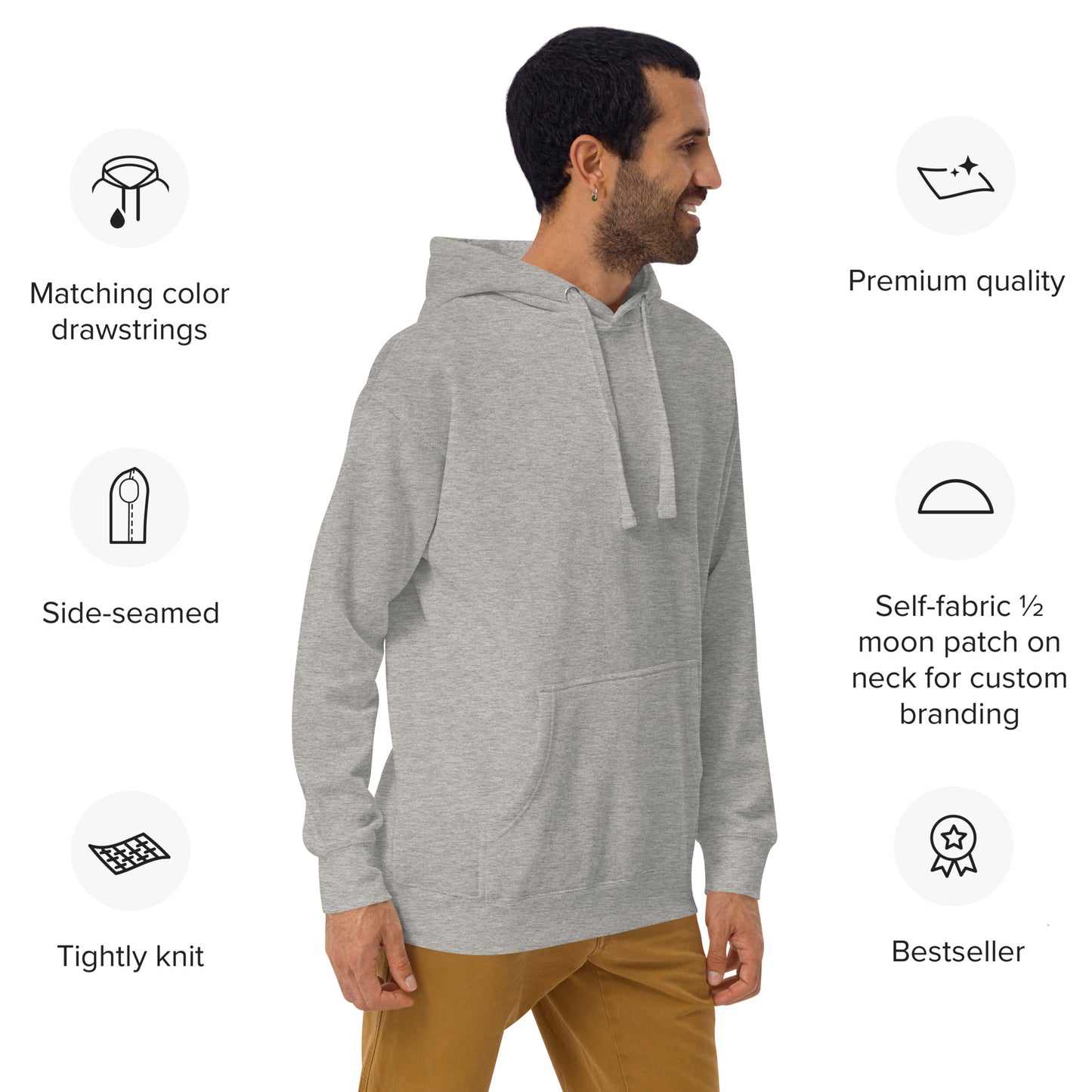 Unisex The big boys in town Hoodie