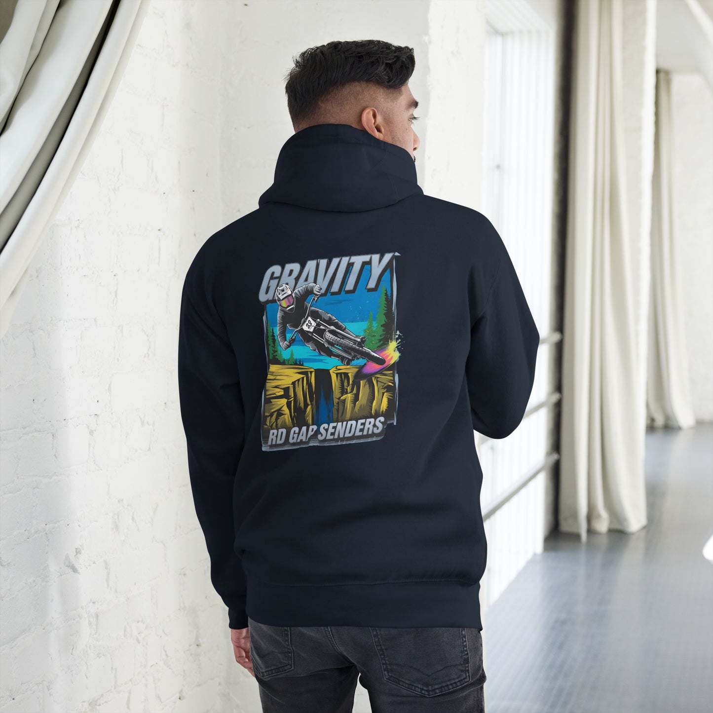 Unisex Gravity Rd gap Sender Hoodie