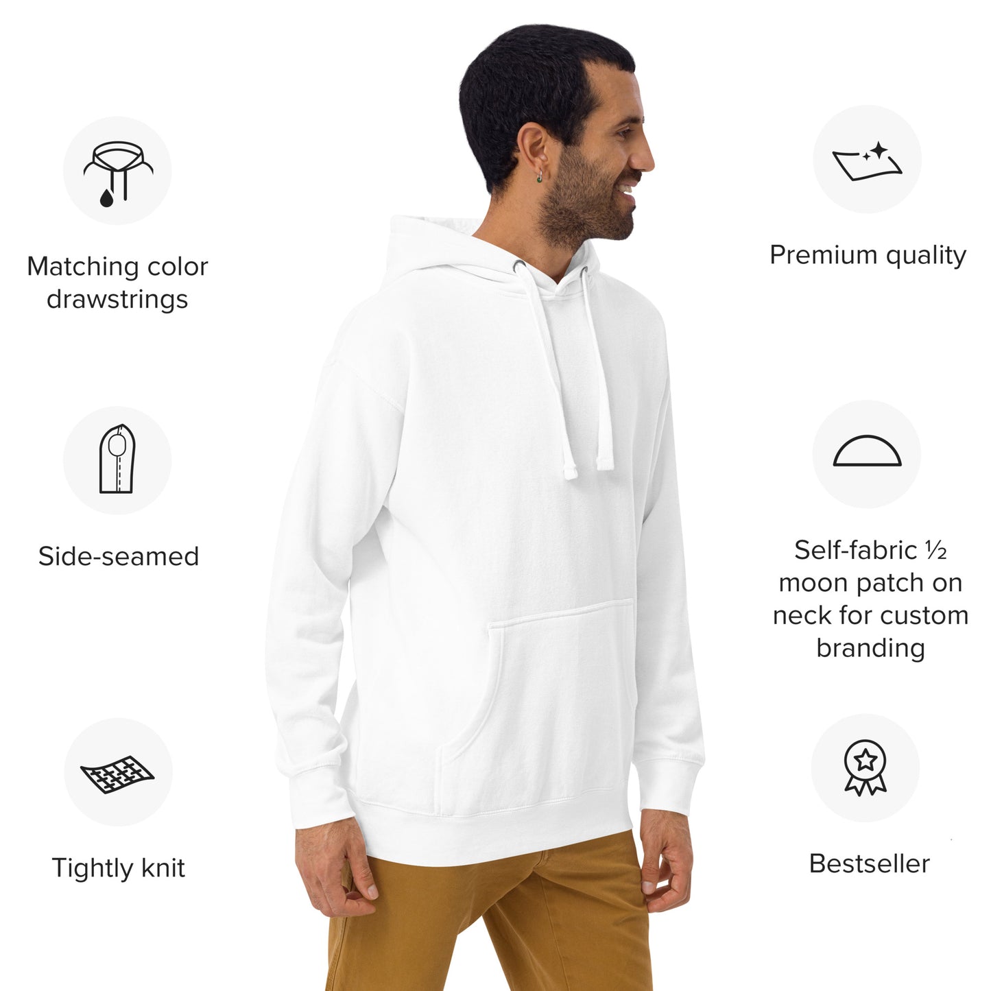 Unisex The big boys in town Hoodie
