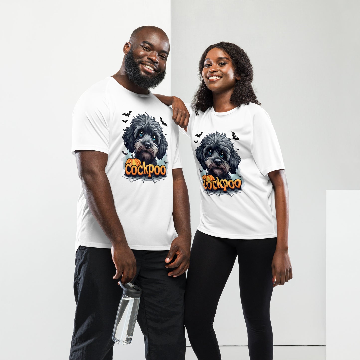 Unisex Halloween cockapoo dog sports jersey