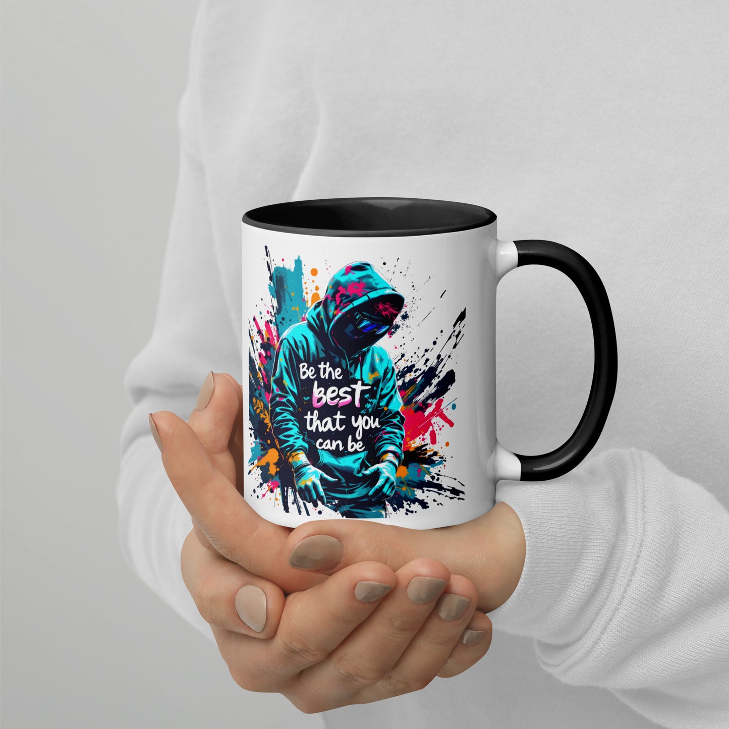 Mug Unisex MTB express with Color Inside