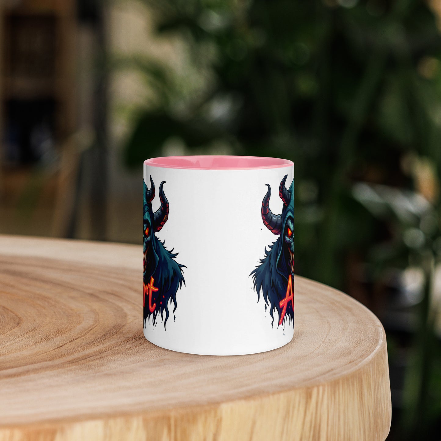 Twin print AI Monster Arts series 2 Mug with Color Inside