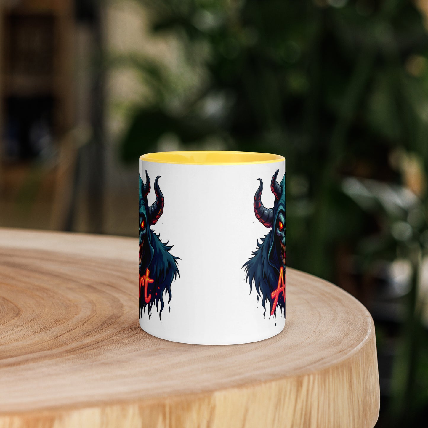 Twin print AI Monster Arts series 2 Mug with Color Inside