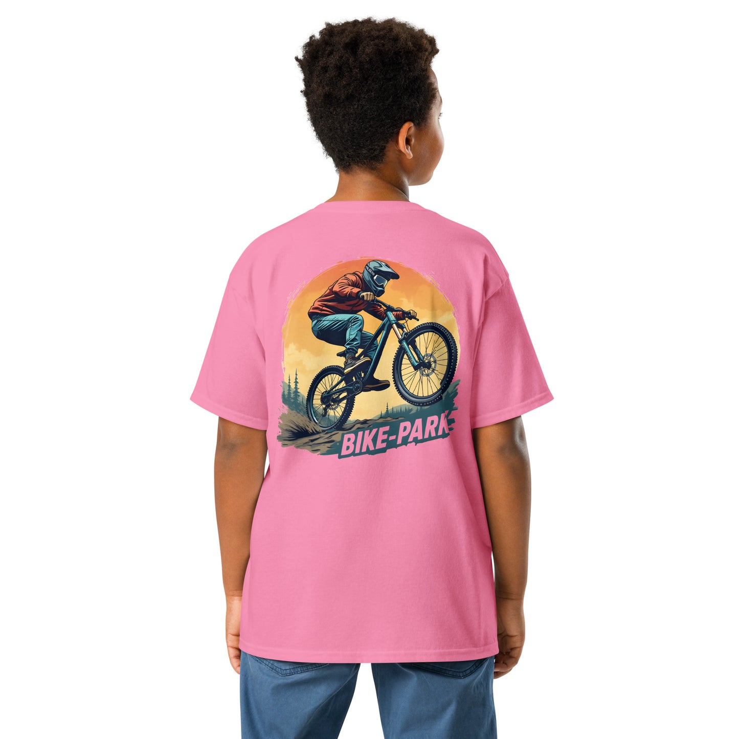 Youth bike Park Rider classic tee