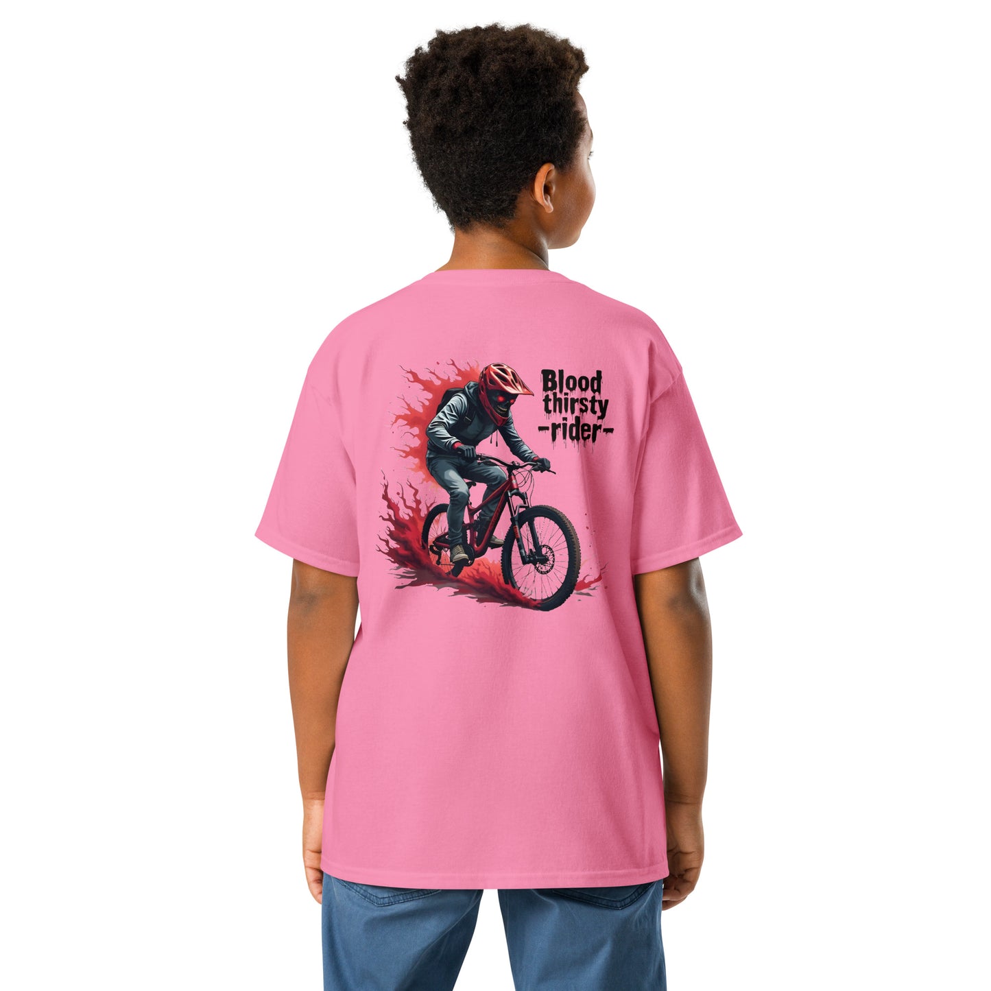 Youth bloodthirsty rider classic tee