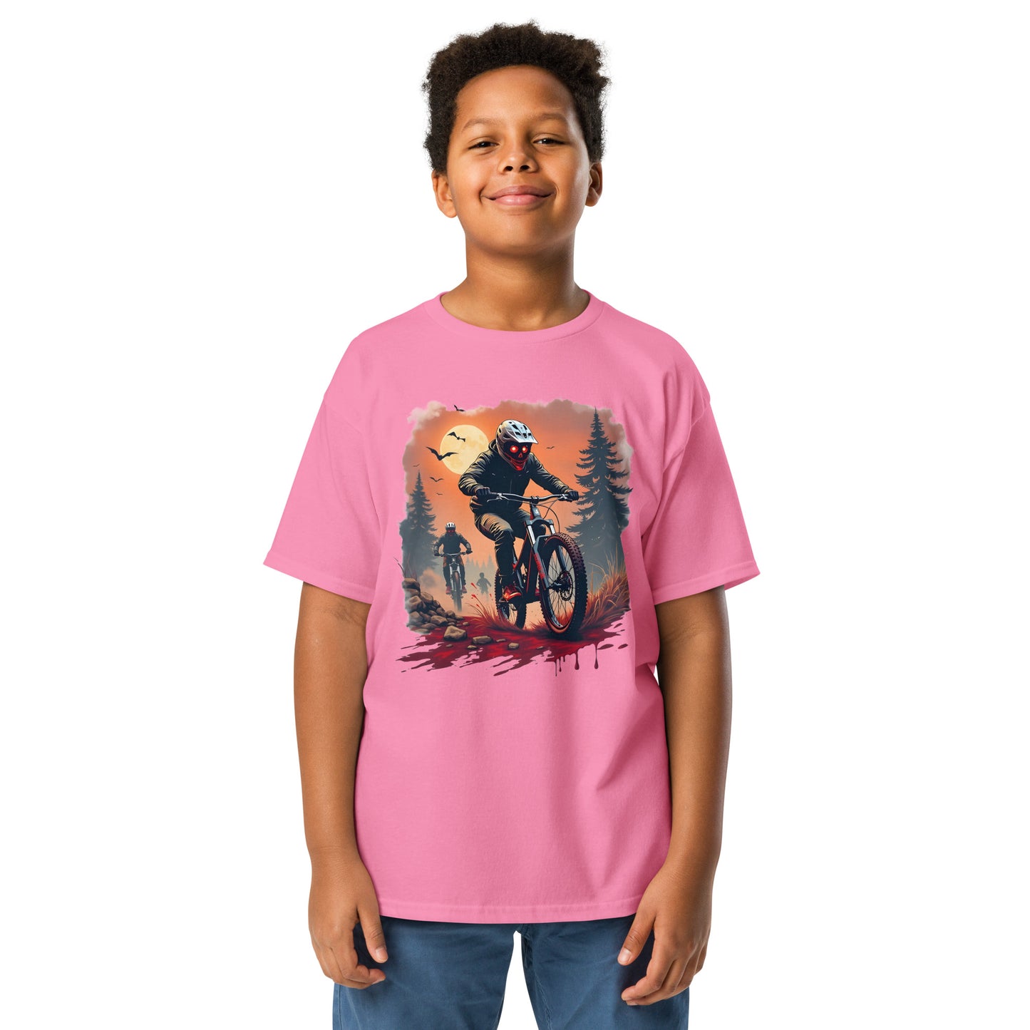 Youth Halloween rider classic tee
