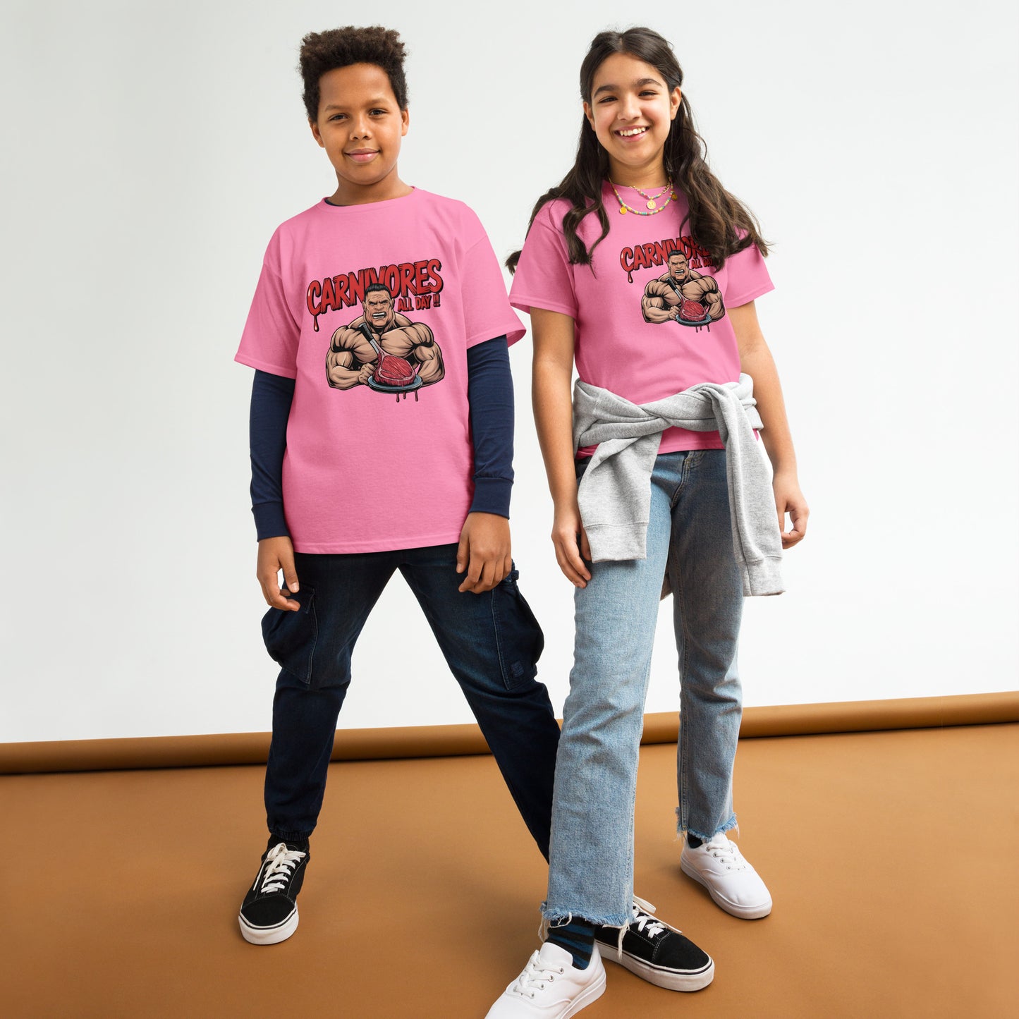 Youth Carnivore all day everyday classic tee