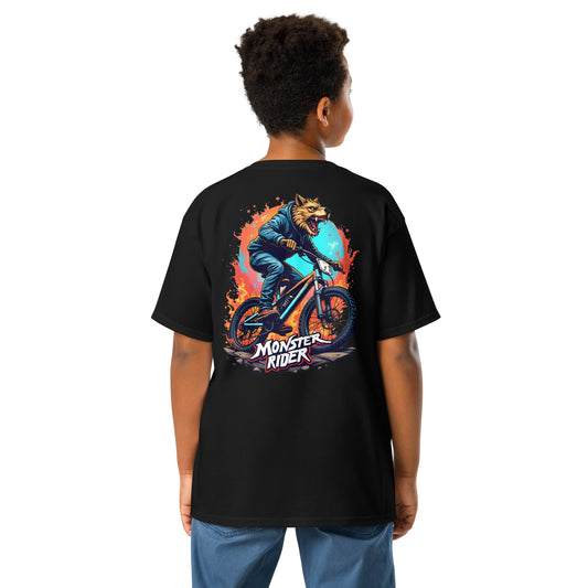 Youth wolf Monster Rider classic tee