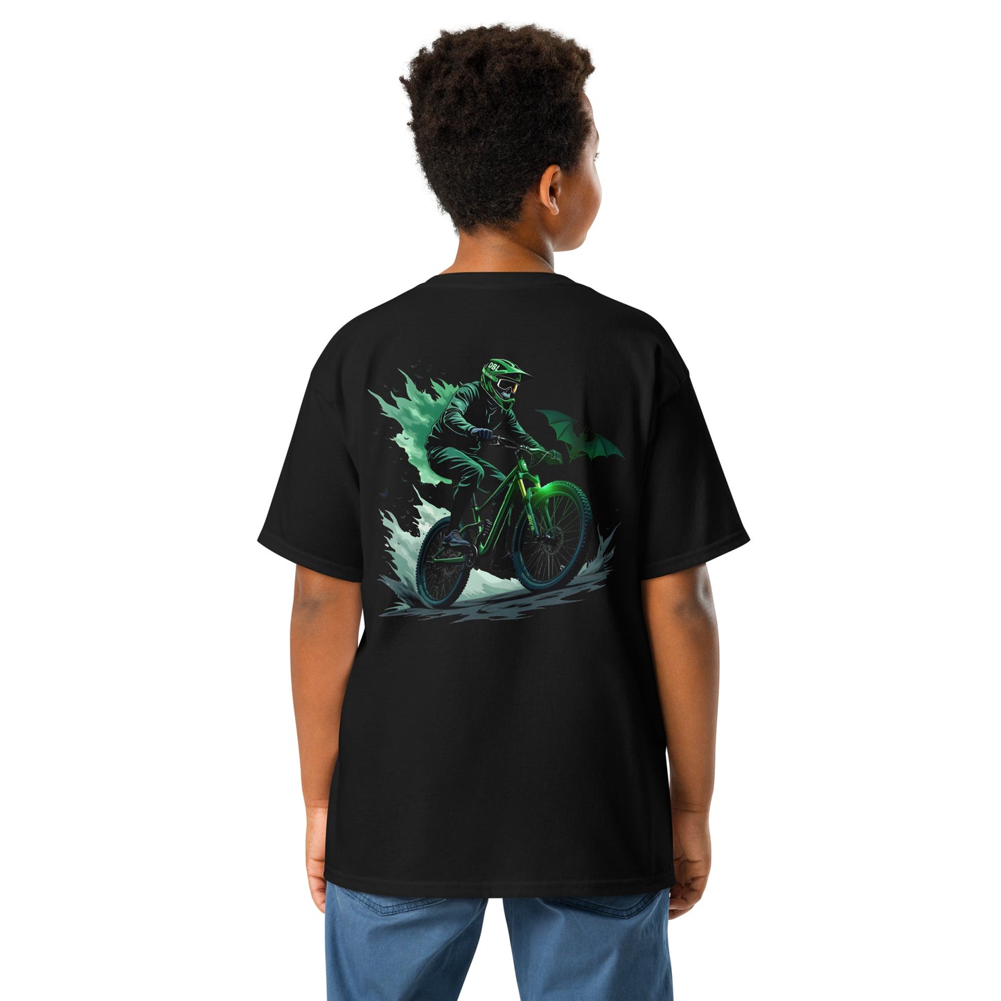 Youth Spooky sender Double print classic tee