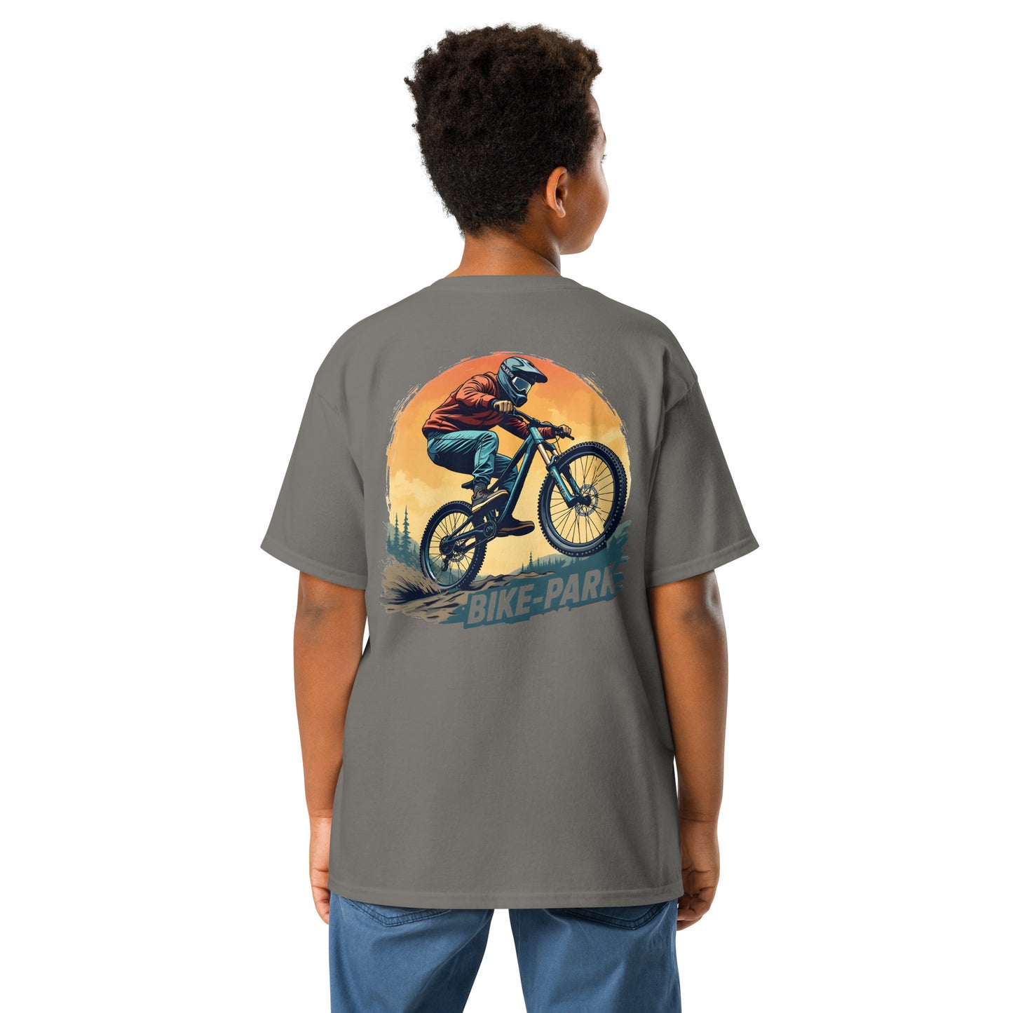Youth bike Park Rider classic tee