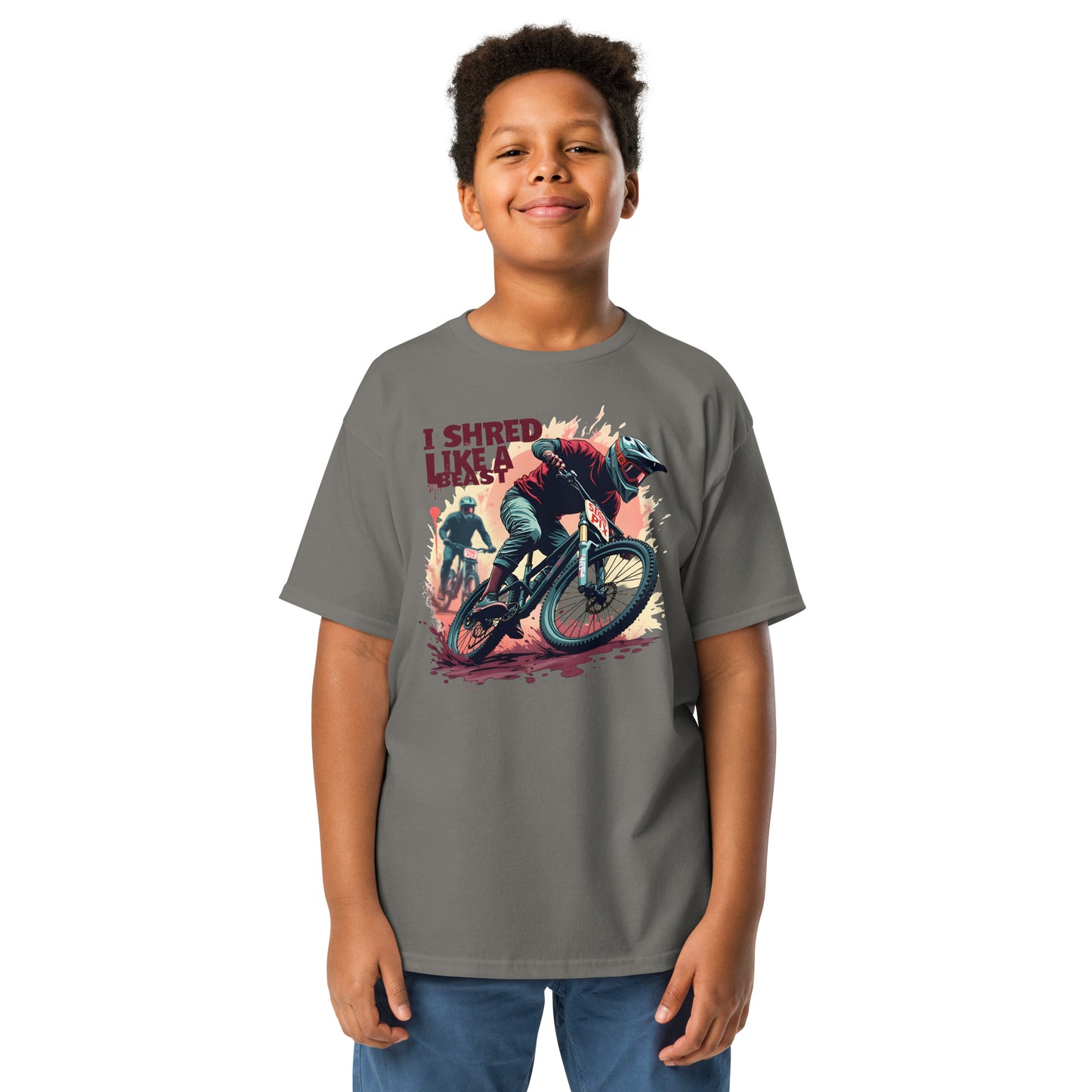Youth MTB Shredding classic tee