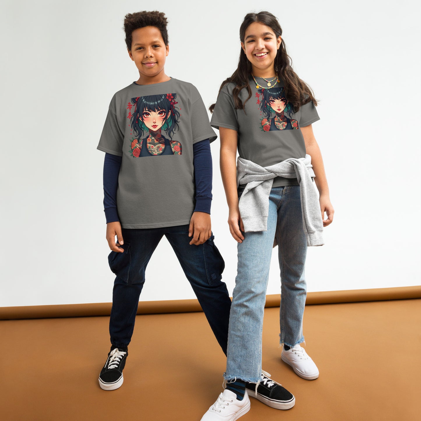 Youth Japanese woman classic tee