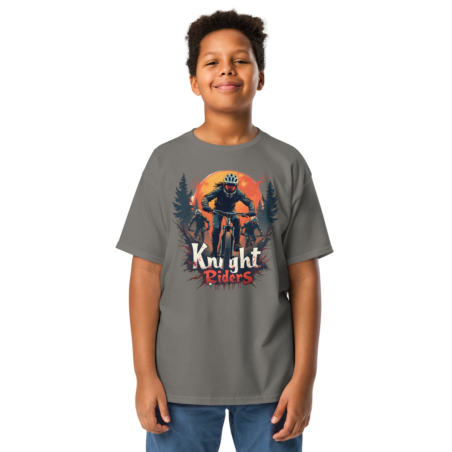 Youth Knight rides classic tee