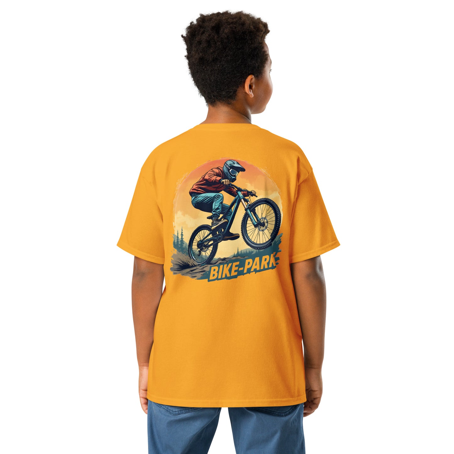 Youth bike Park Rider classic tee