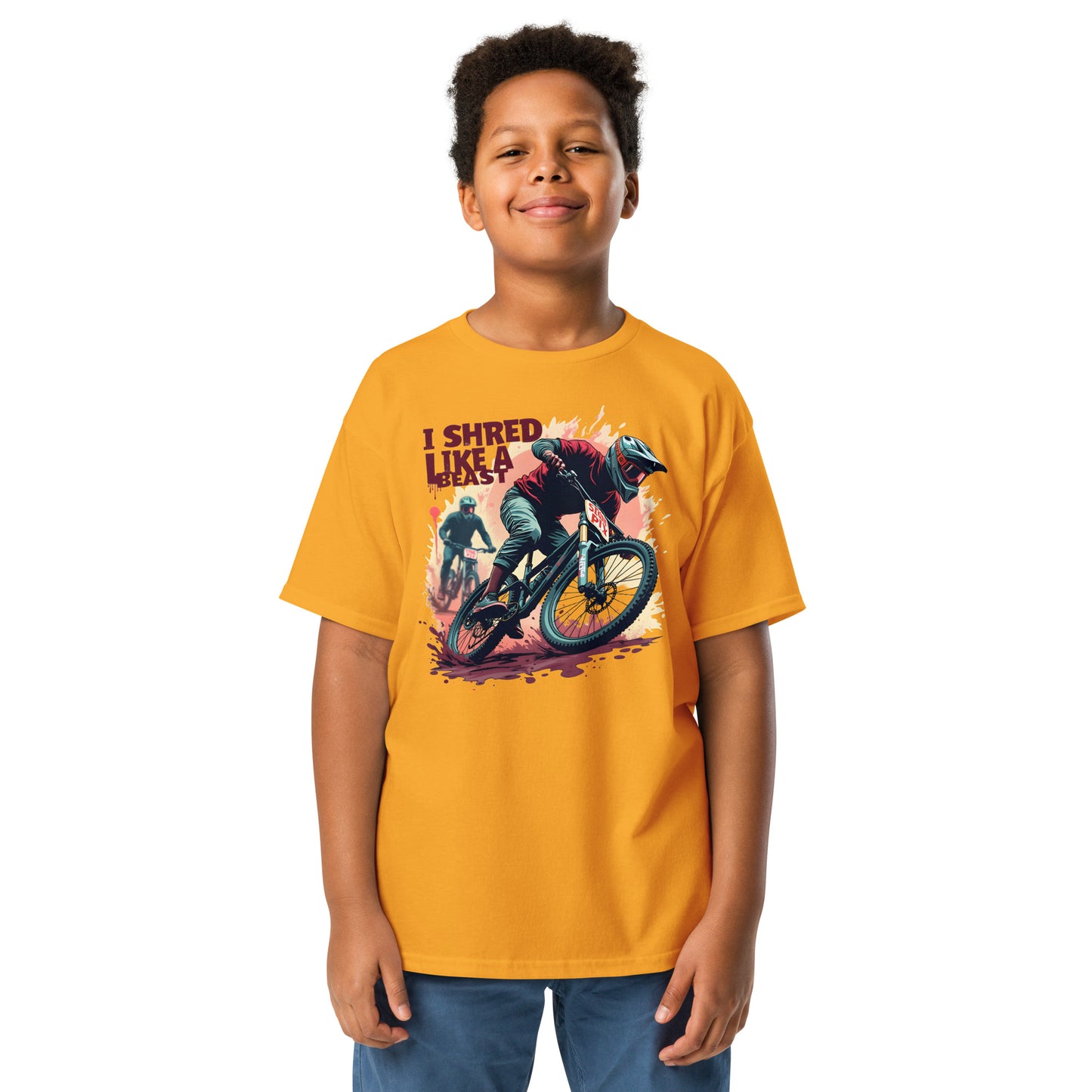 Youth MTB Shredding classic tee