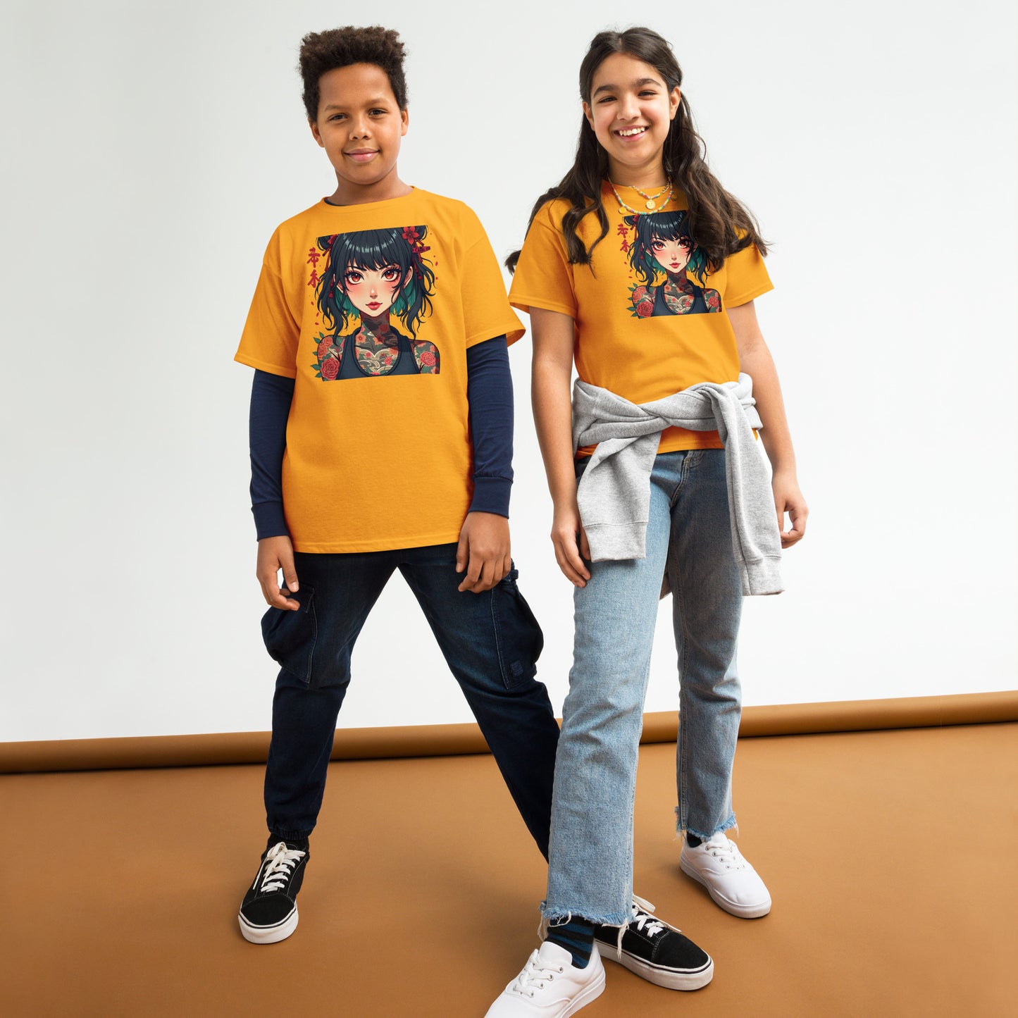 Youth Japanese woman classic tee