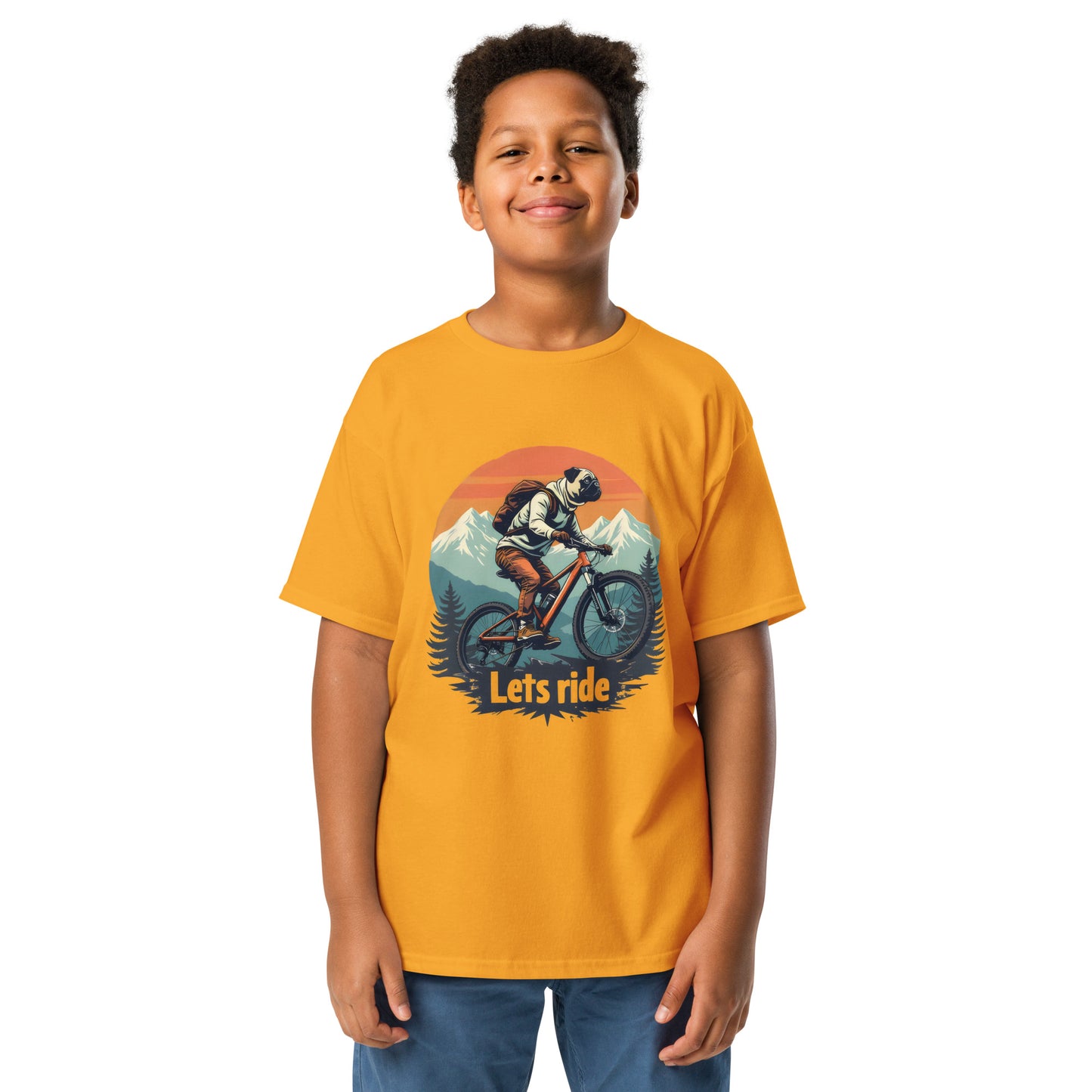 Unisex Let's ride Bulldog Classic tee