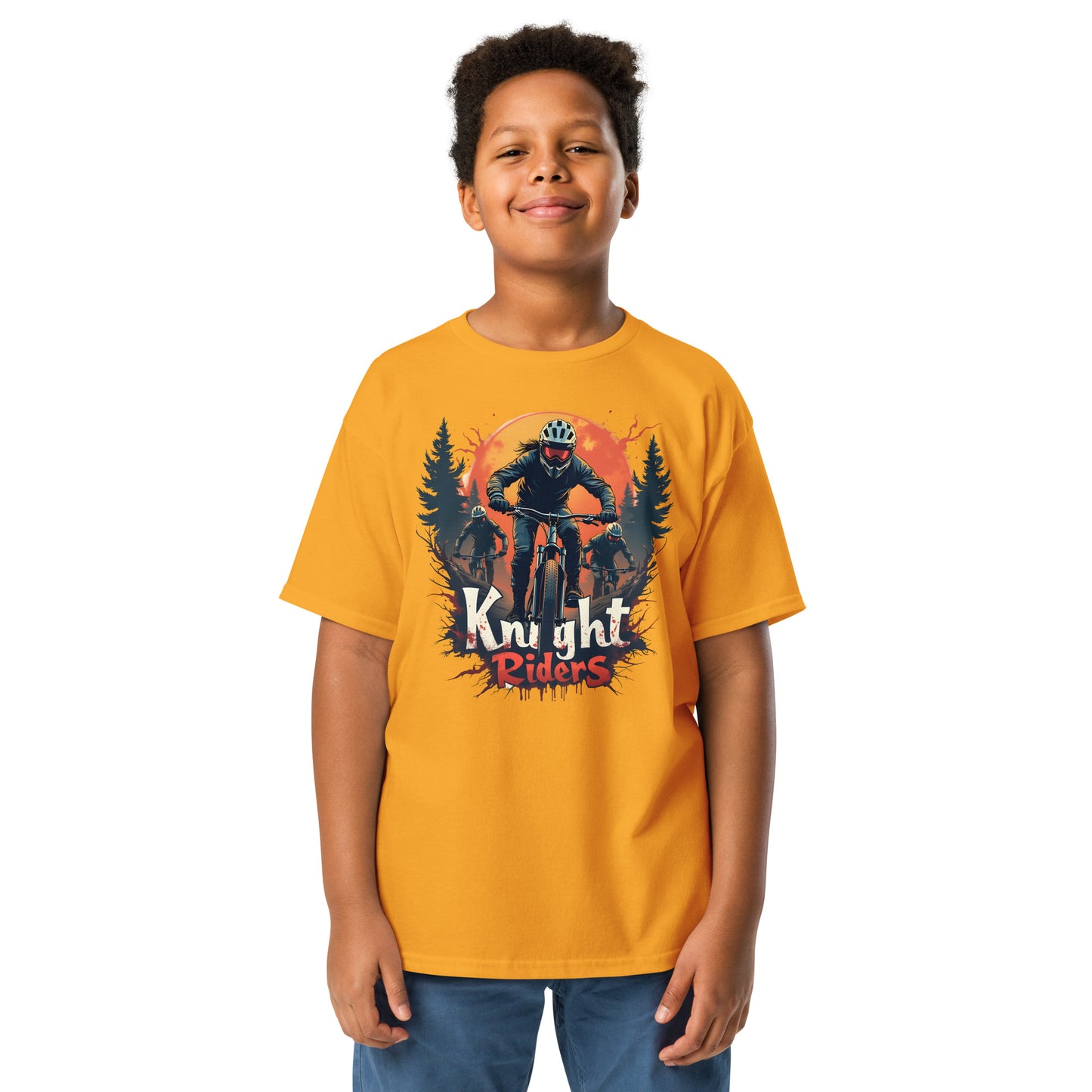 Youth Knight rides classic tee