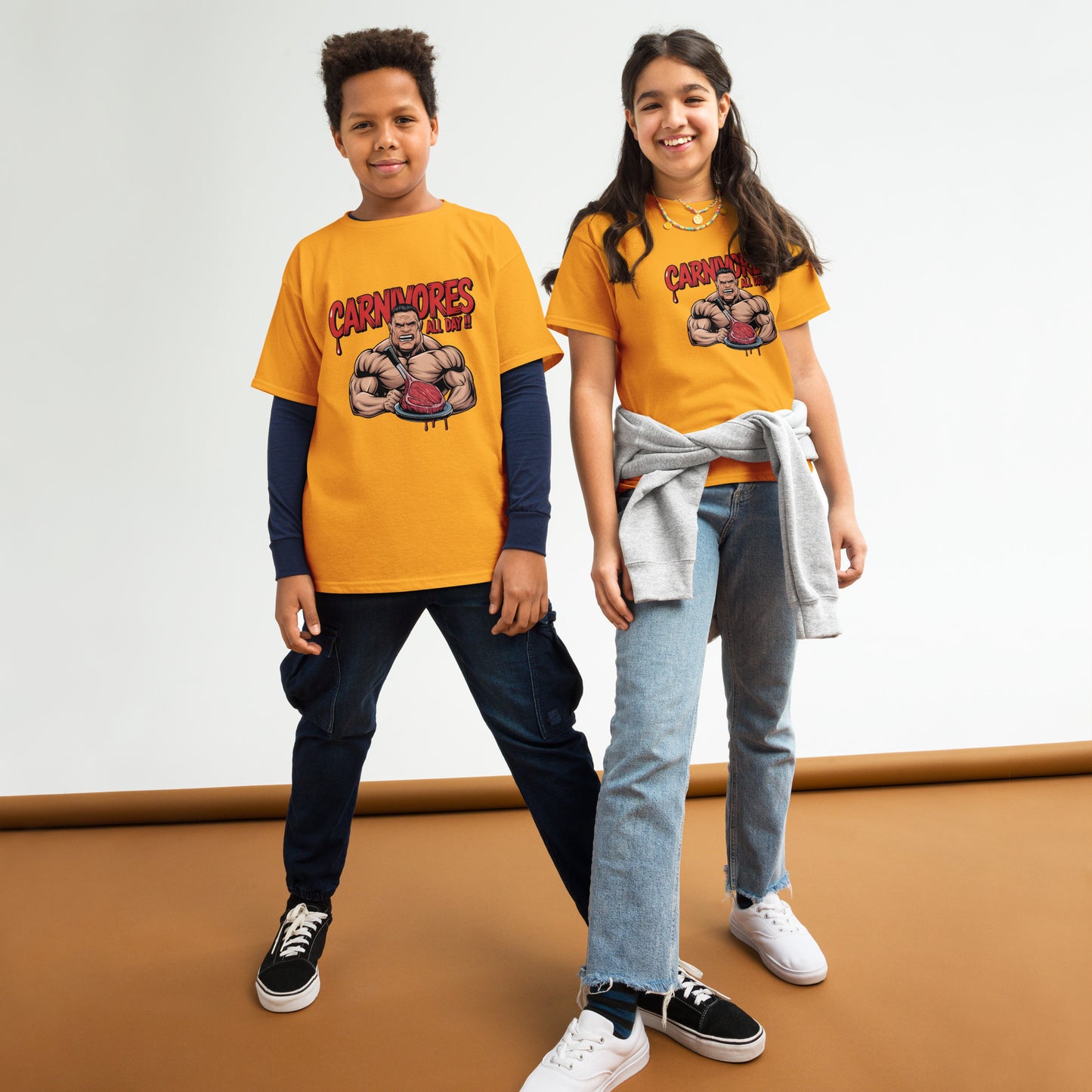 Youth Carnivore all day everyday classic tee