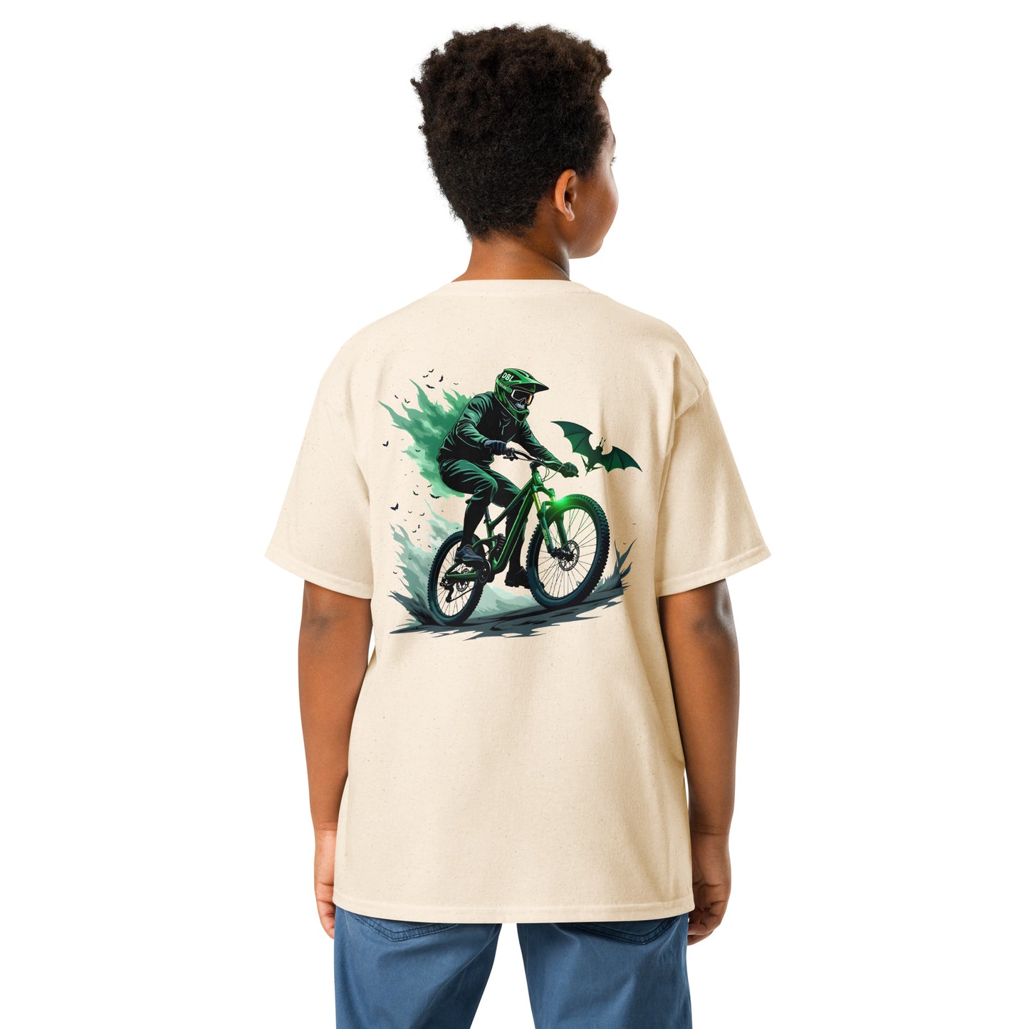 Youth Spooky sender Double print classic tee