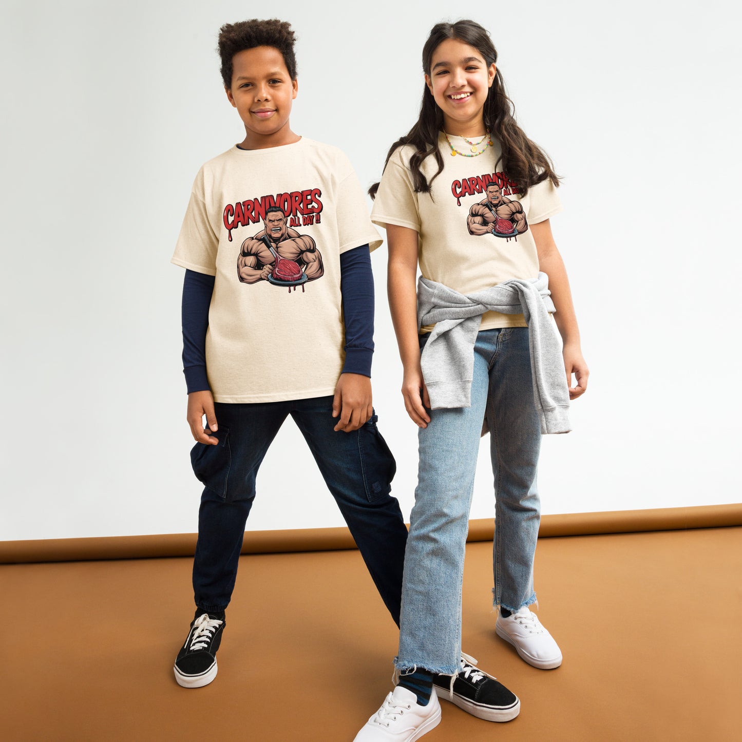 Youth Carnivore all day everyday classic tee