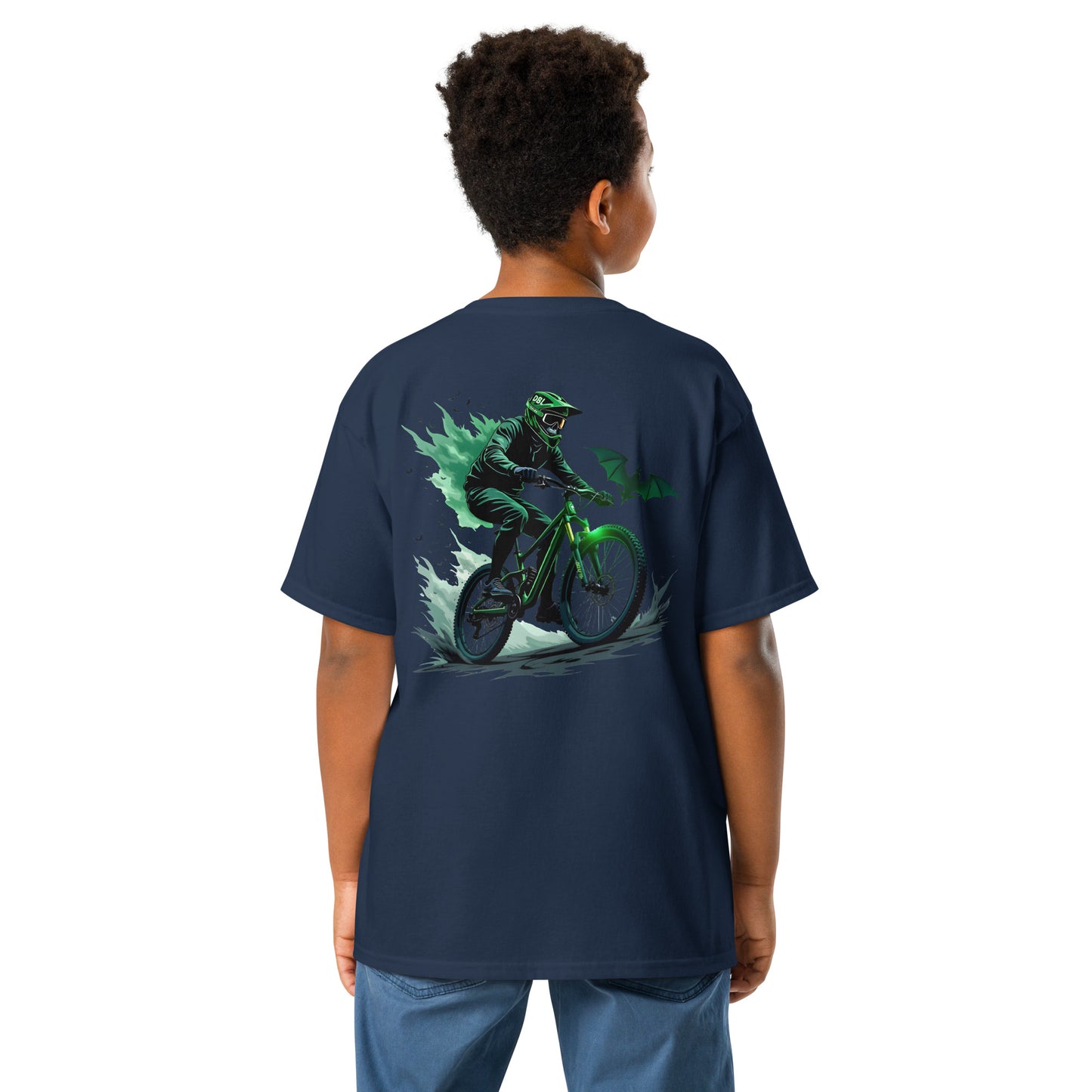 Youth Spooky sender Double print classic tee