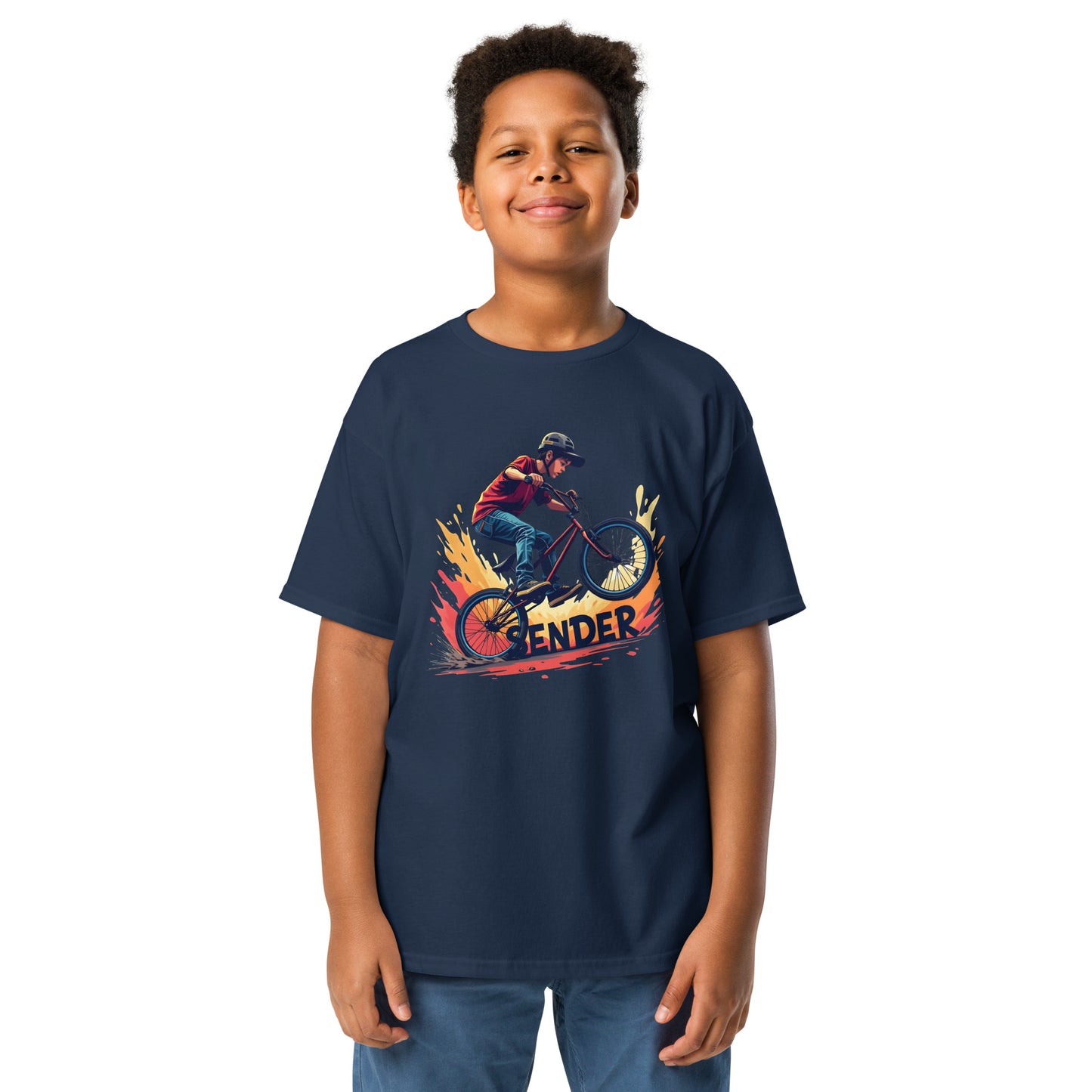 Youth Of todays BMX sender rad splash classic tee
