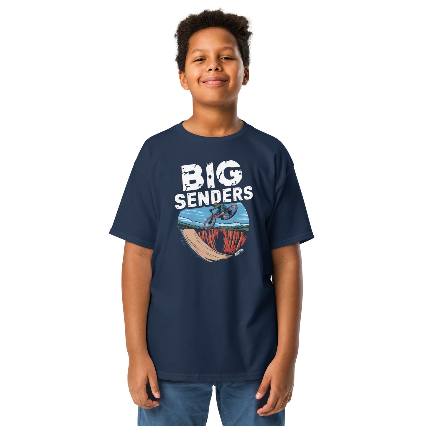Youth Unisex Big sender illustration bike-park classic tee