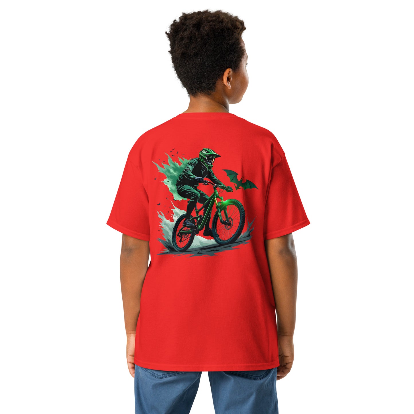 Youth Spooky sender Double print classic tee