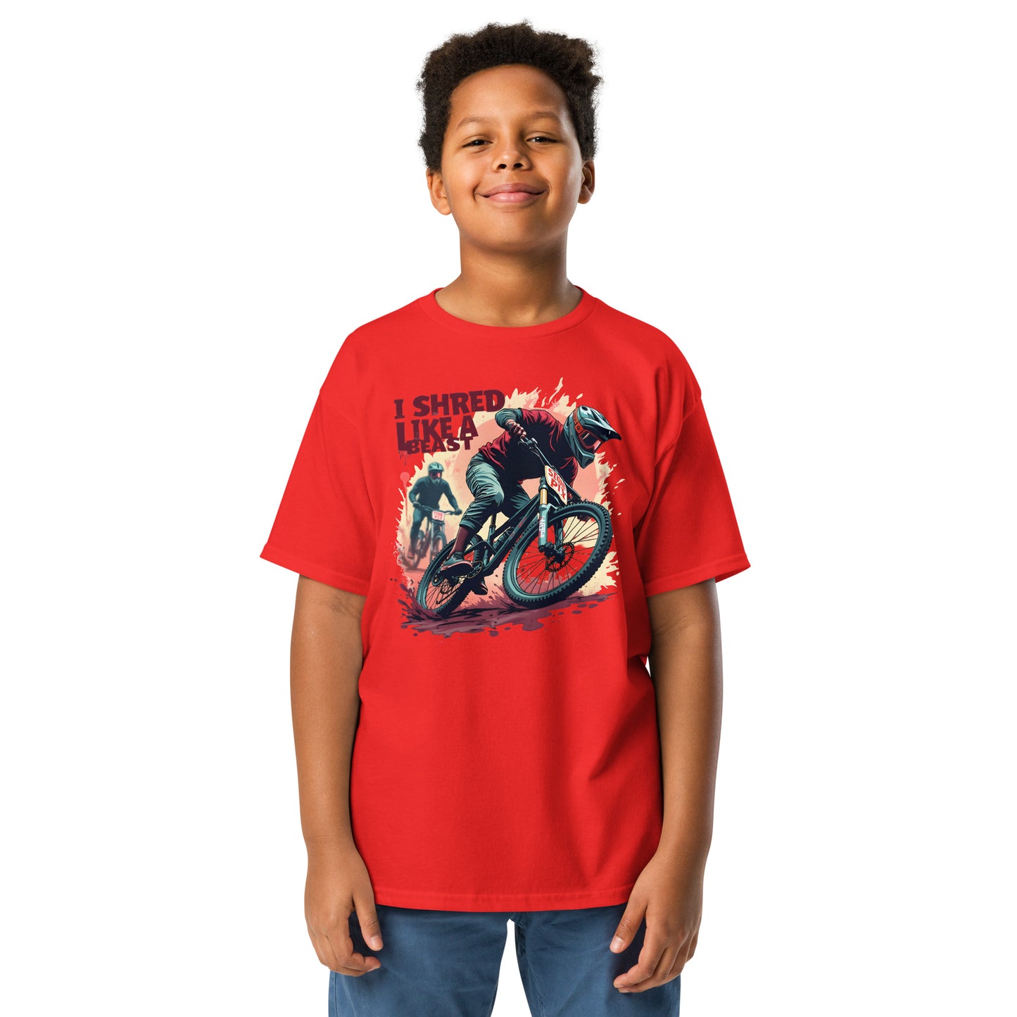 Youth MTB Shredding classic tee