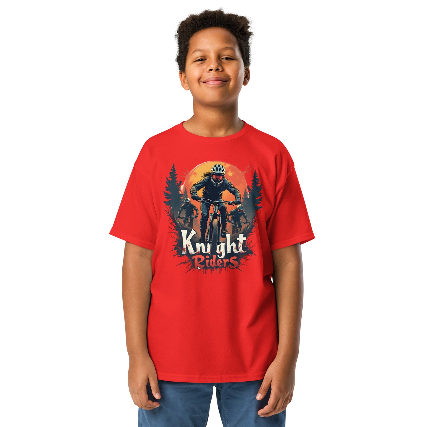 Youth Knight rides classic tee