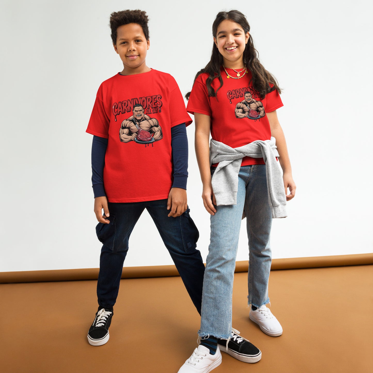 Youth Carnivore all day everyday classic tee