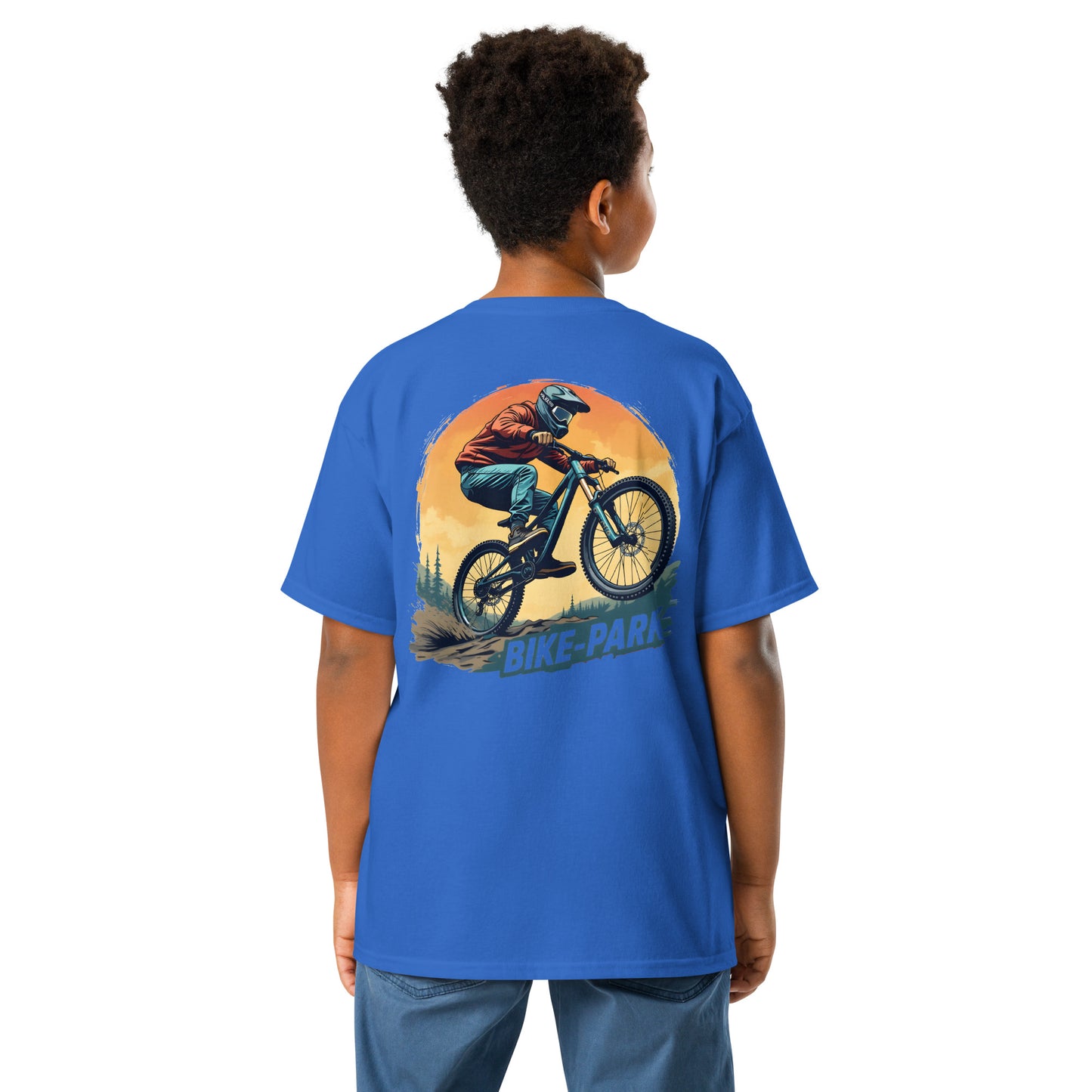 Youth bike Park Rider classic tee