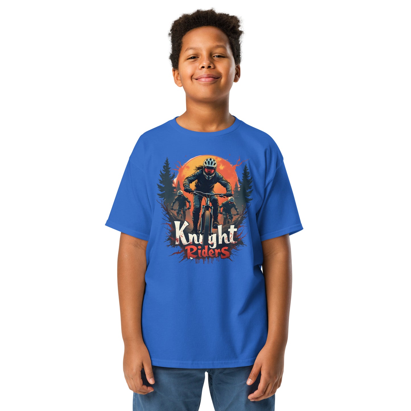 Youth Knight rides classic tee