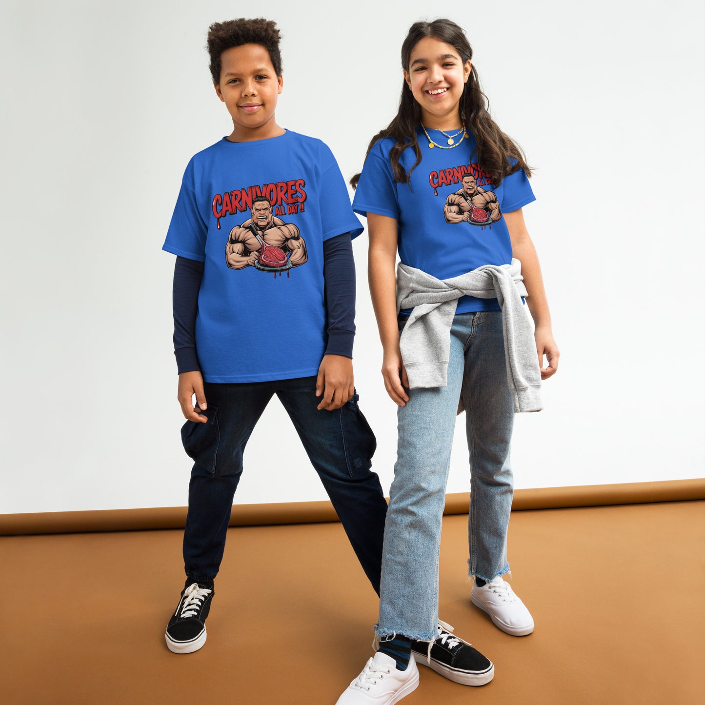 Youth Carnivore all day everyday classic tee