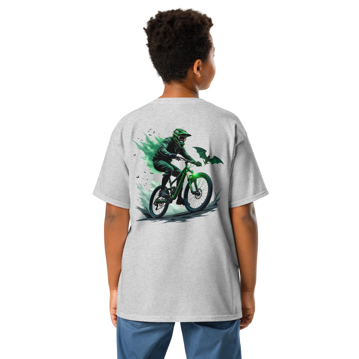 Youth Spooky sender Double print classic tee
