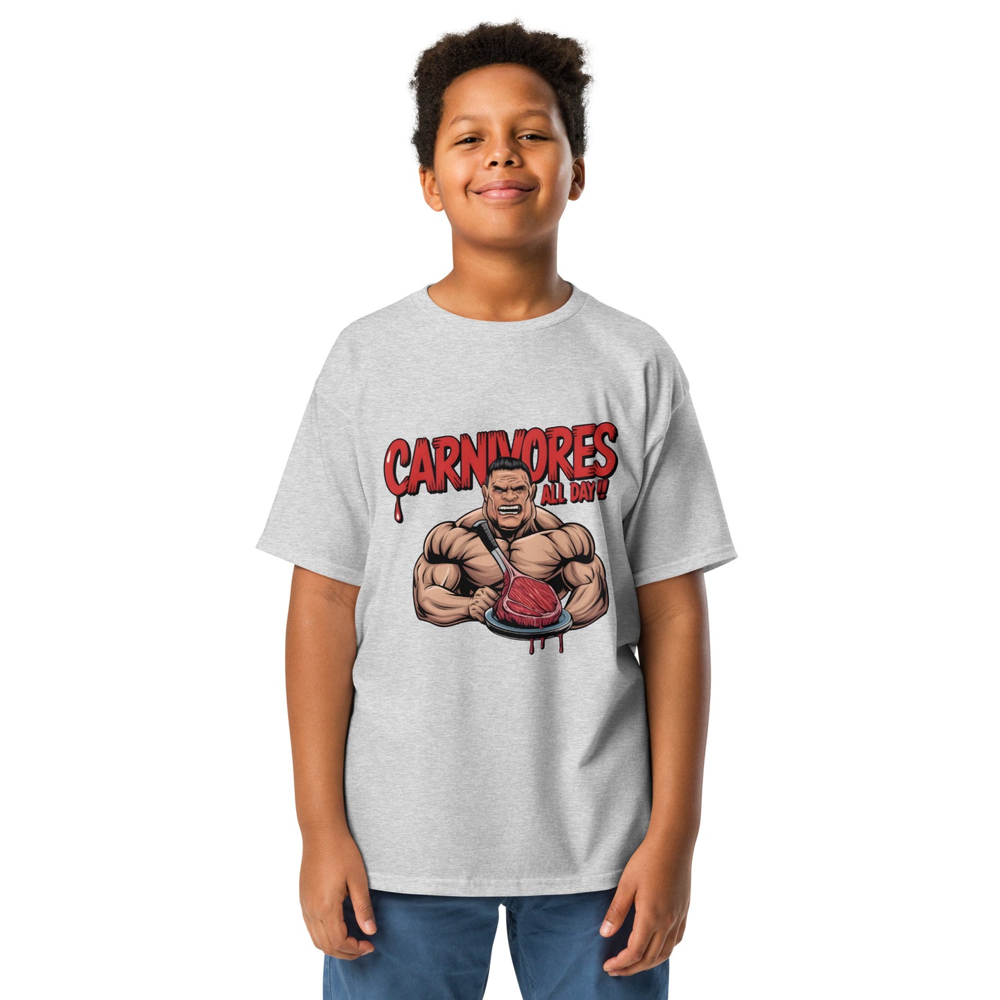 Youth Carnivore all day everyday classic tee