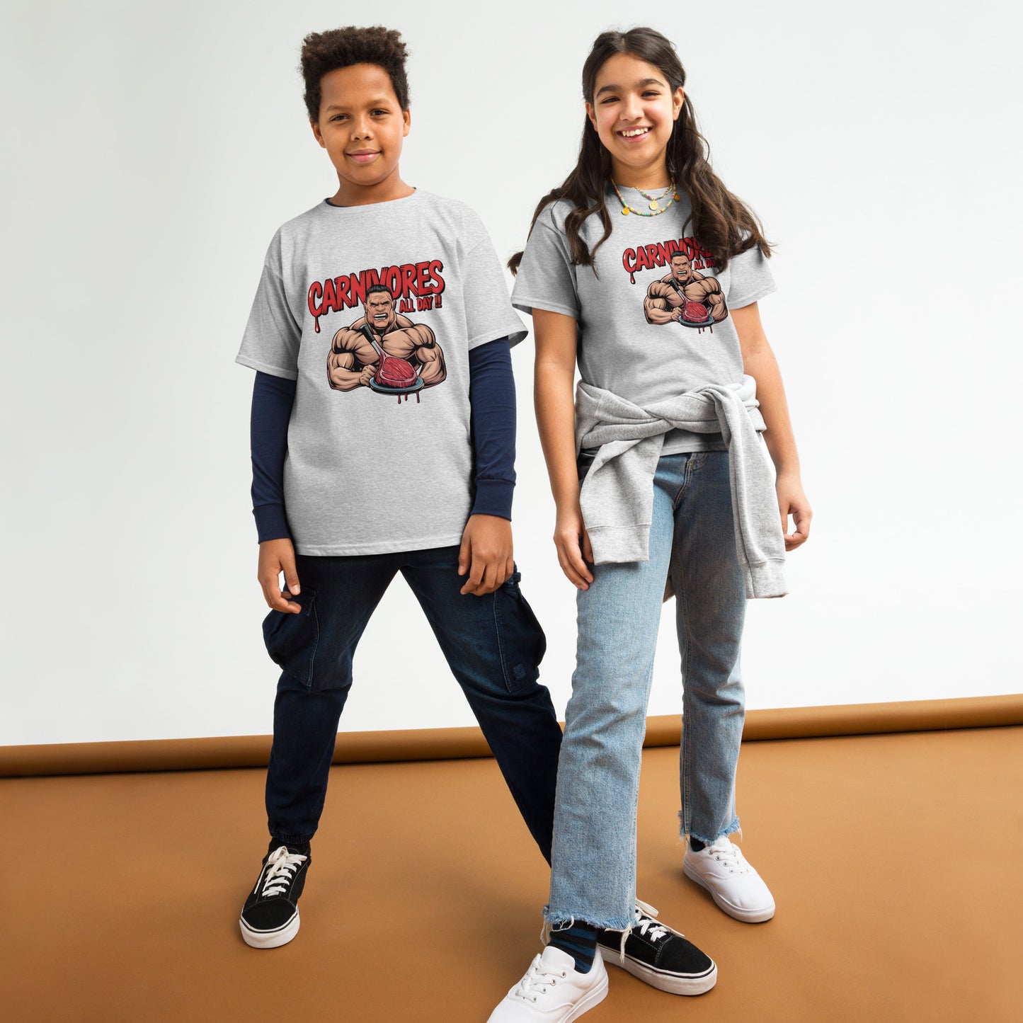 Youth Carnivore all day everyday classic tee