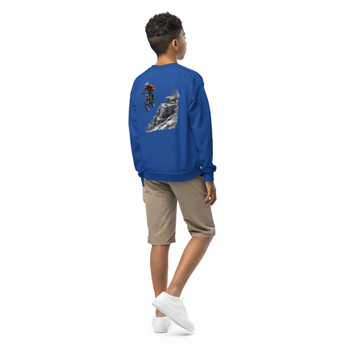 Youth Extreme cinder crewneck sweatshirt