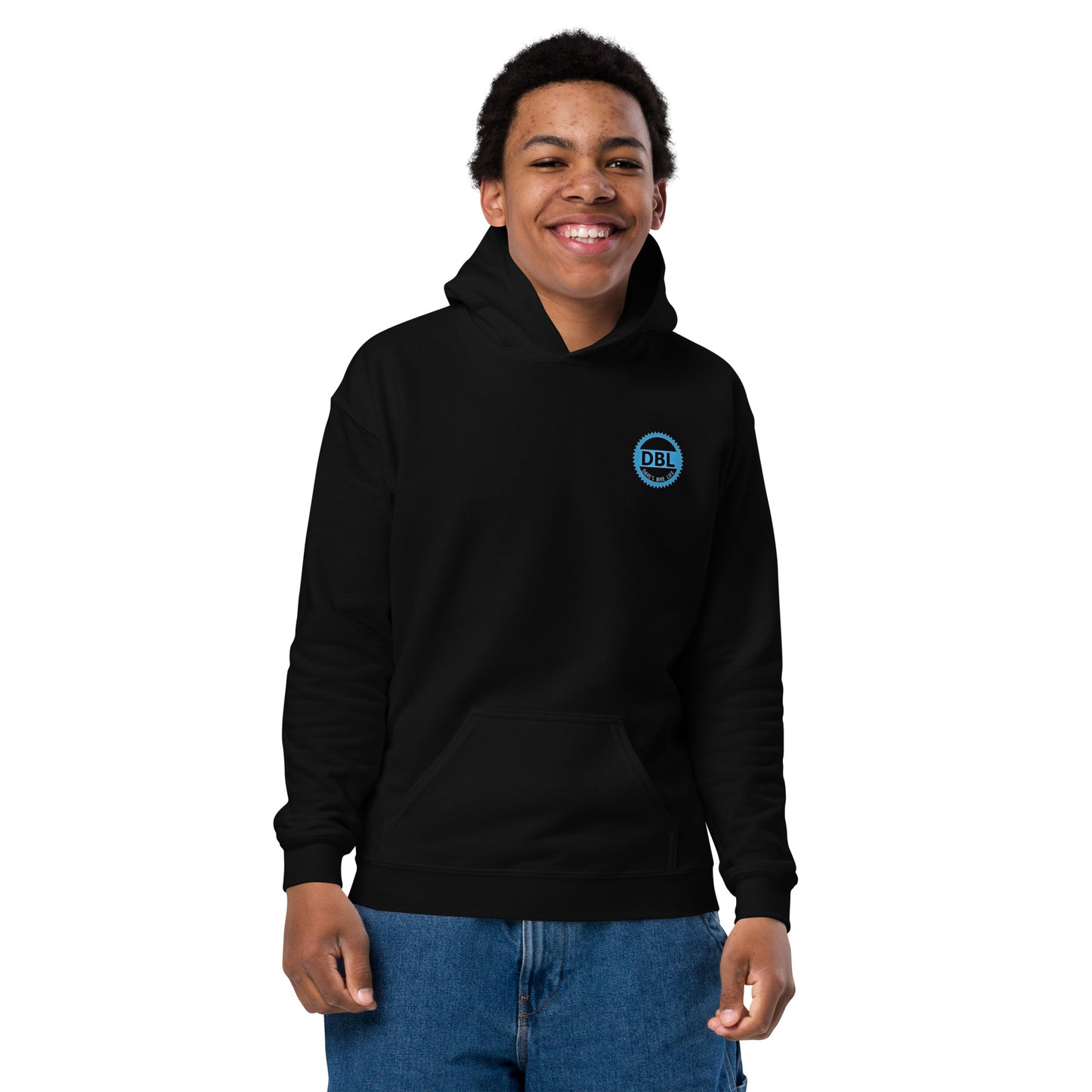 Youth DBL Jump line heavy blend hoodie