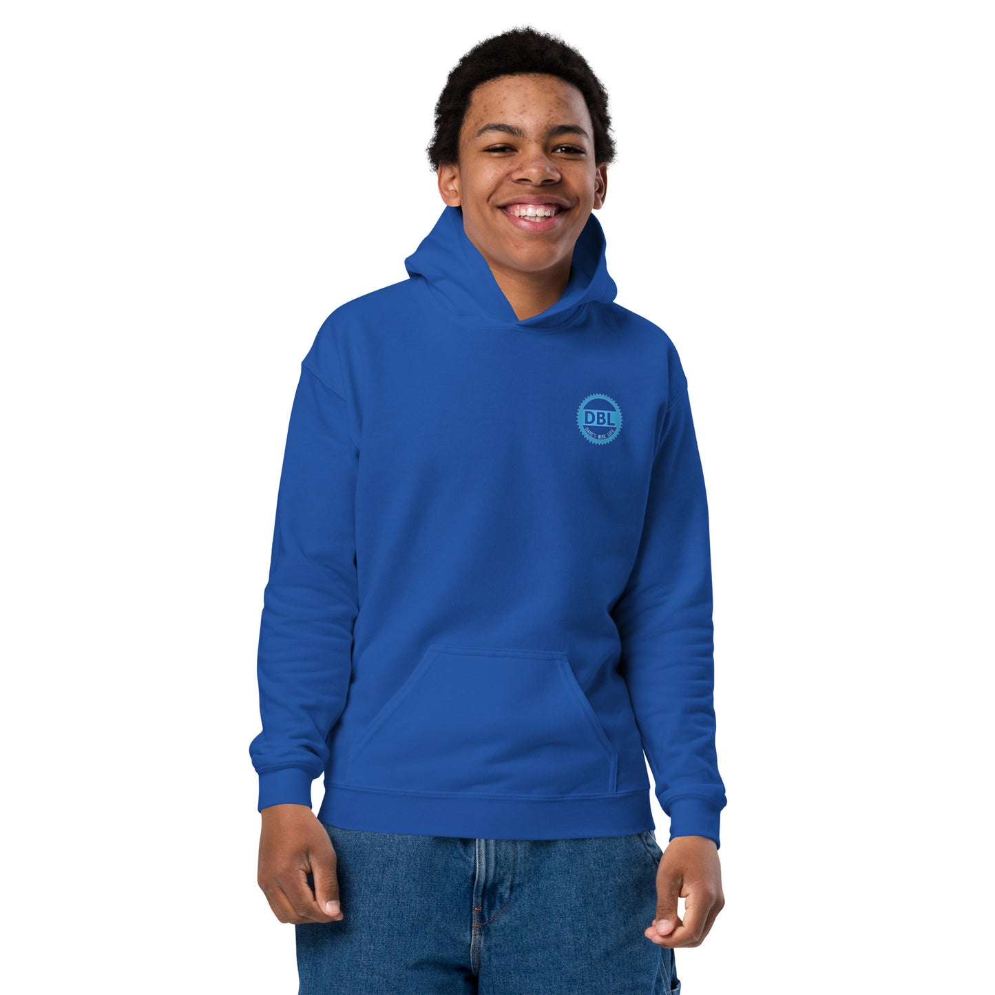 Youth DBL Jump line heavy blend hoodie
