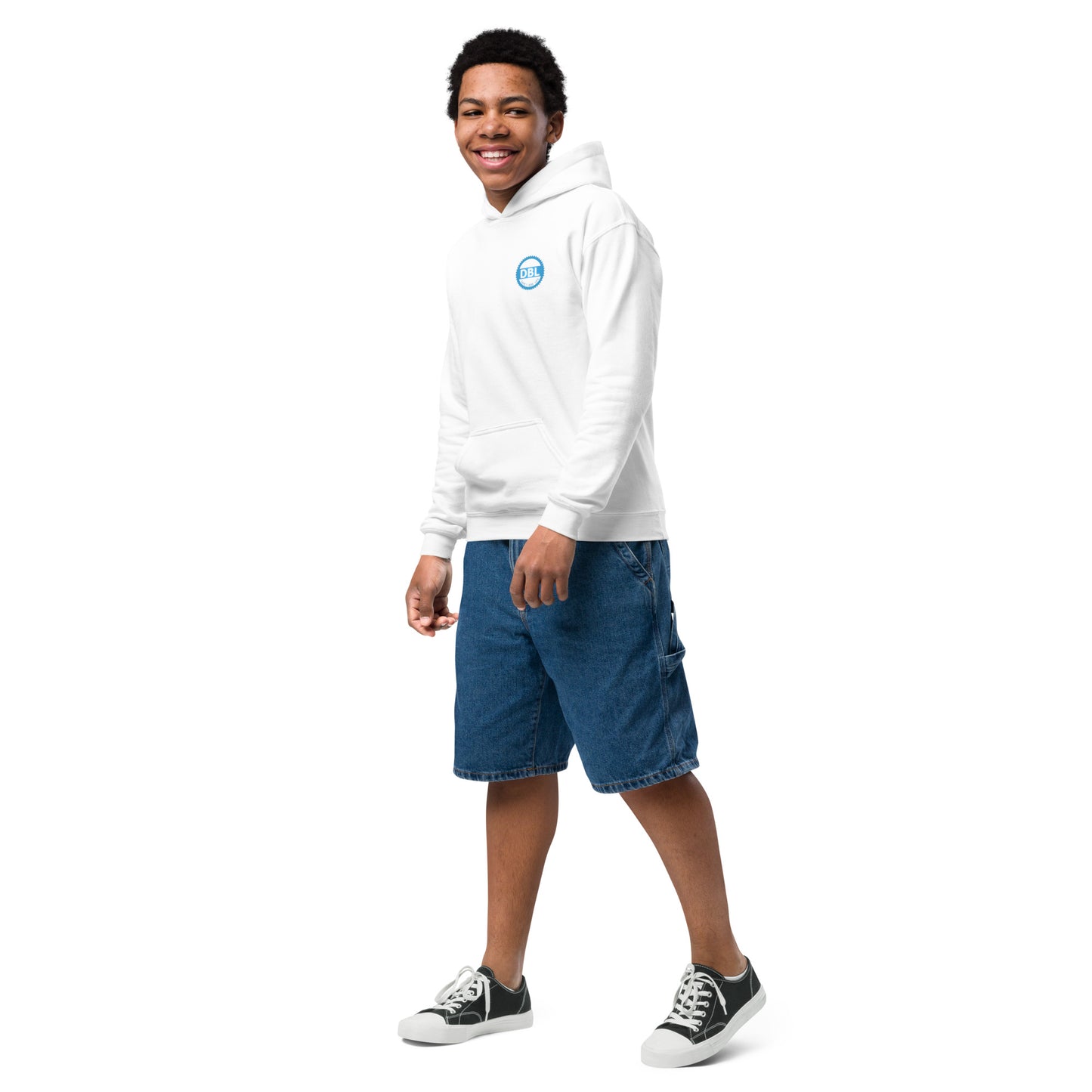 Youth DBL Jump line heavy blend hoodie